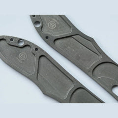 1 Pair Custom Made TC21 Titanium Alloy Knife Handle Scales for Benchmade 730 07FC0E-D4 - KOEEK