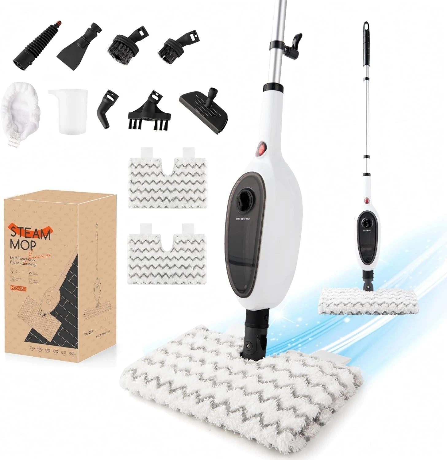 Steam mop, specially designed for floor cleaning 07FC0E-D4 - KOEEK