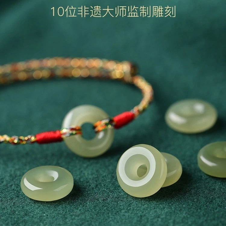 Dragon Boat Festival Five Color Red Cord Bracelet Handmade Peace Charm Woven 07FC0E-D4 - KOEEK