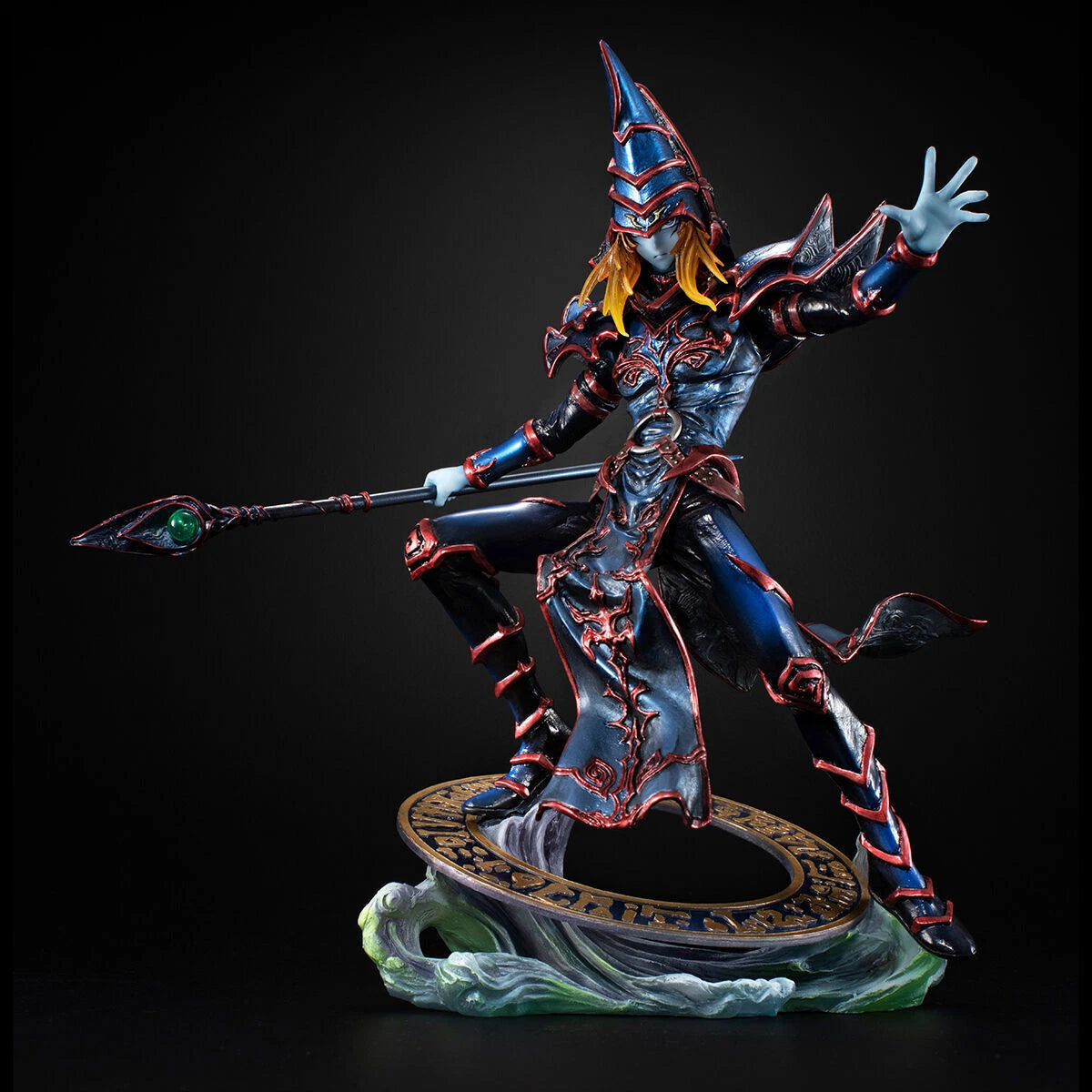 Duel MegaHouse AWM Yu-Gi-Oh Dark Magician FIGURES Model Toy In Stock 07FC0E-D4 - KOEEK