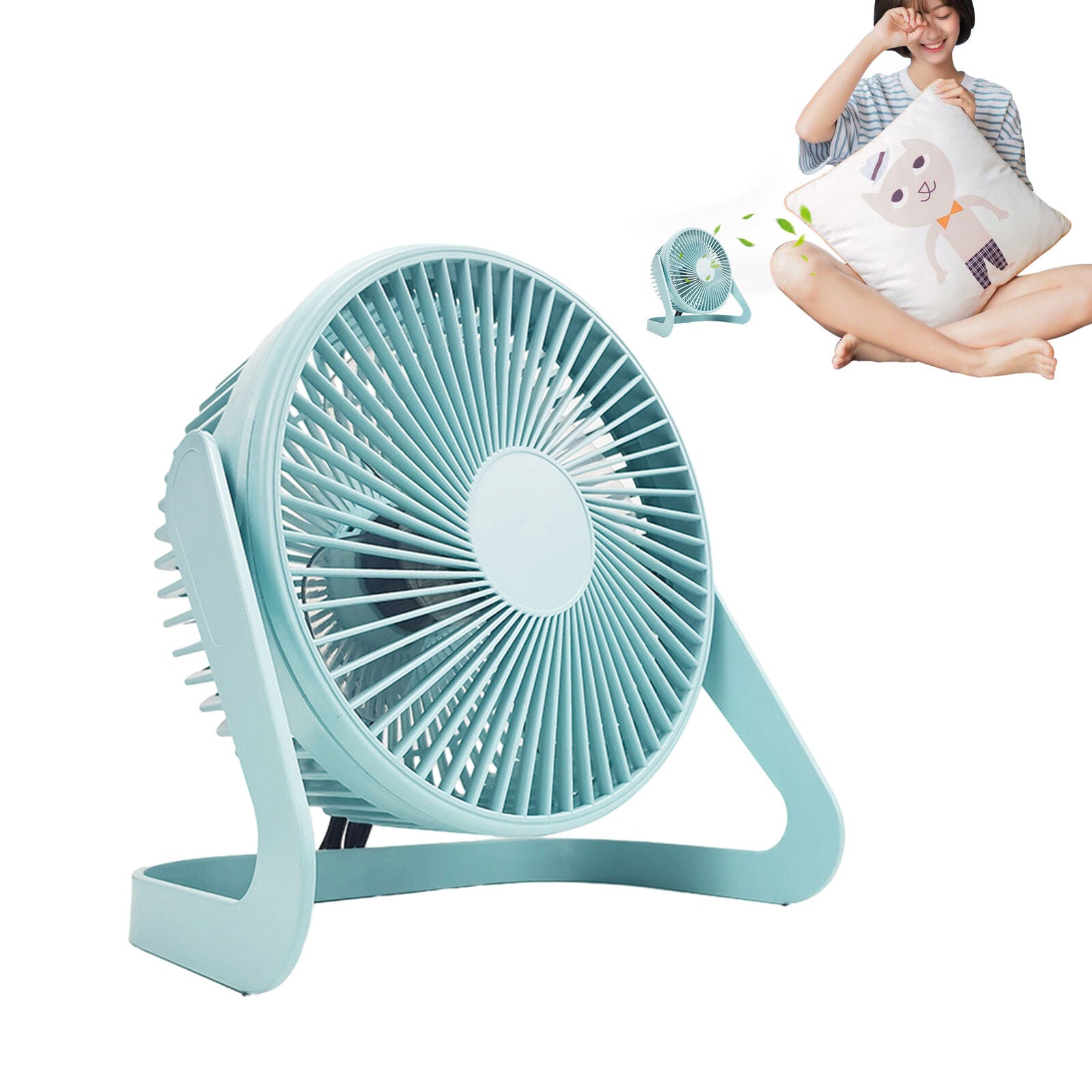 new Desk Fan Air Circulator Fan Mute Portable Cooling Fan, Small Air Circulator Fans koeek - KOEEK