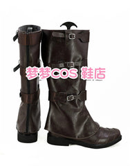 Avengers 3 Captain America Cosplay Customized Shoes Boots Unsex Halloween Prop 07FC0E-D4 - KOEEK