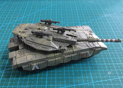 1/72 Israel Merkava Main Battle Tank Plastic Painted Unassembled Model 07FC0E-D4 - KOEEK