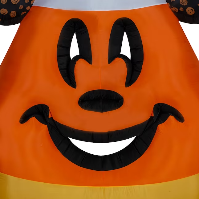 Disney 9.5-ft Lighted Mickey Mouse Candy Corn Inflatable DISNEY - KOEEK