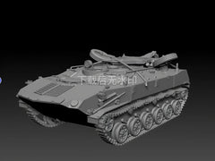 3D Printing 1/72 Soviet BTR-ZD ZU-23-2 tank Model Unpainted 07FC0E-D4 - KOEEK