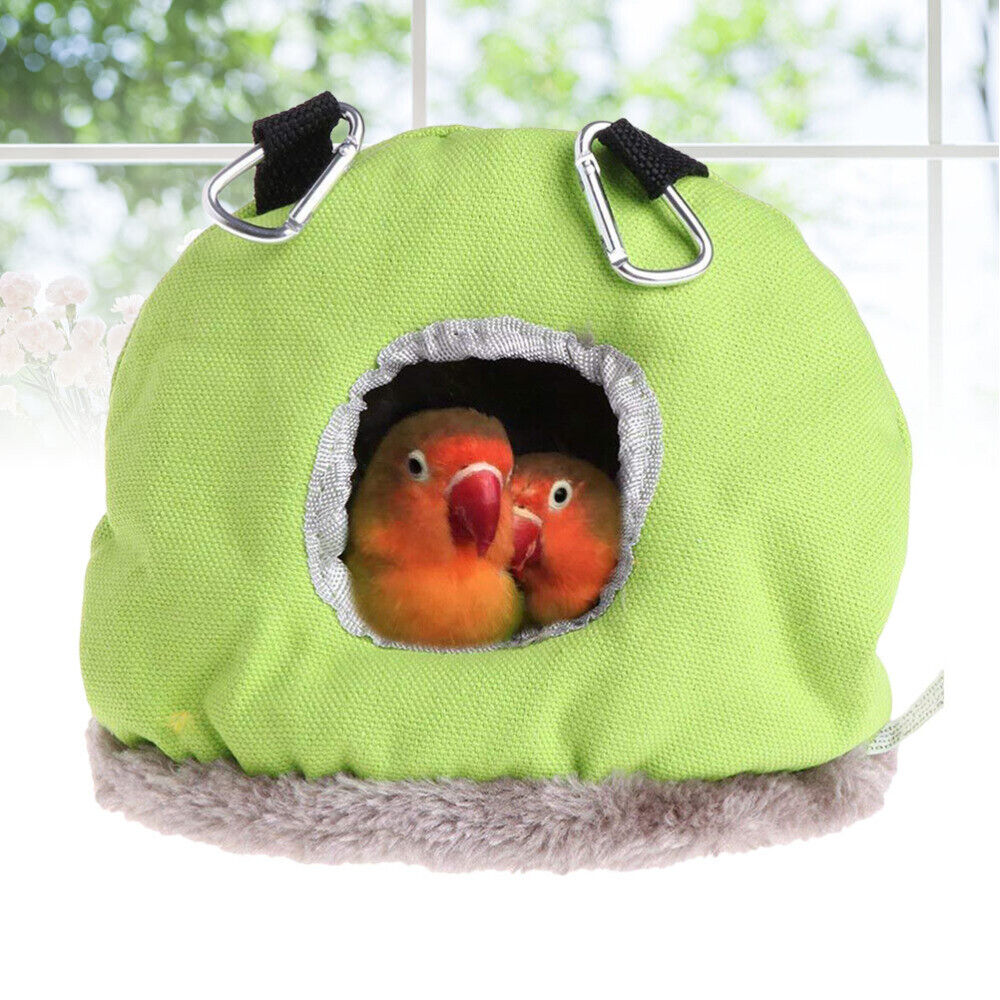 new  Winter Warm Bird Nest House Hammock for Conures Hanging Bed Cage koeek - KOEEK