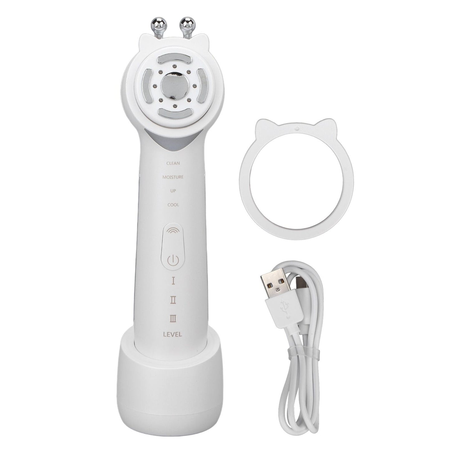 new Ultrasonic Cleansing Machine Rejuvenation Lifting Firming Face Massager HGF koeek - KOEEK