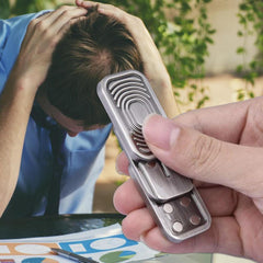 EDC Metal Fidget Slider Toys For Adults Stress Relief Toy Fidget Slider  Gift 07FC0E-D4 - KOEEK