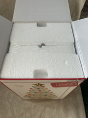 LENOX Holiday Christmas Treasure Traditions Lighted Tree Ivory White 11.5" 07FC0E-D4 - KOEEK