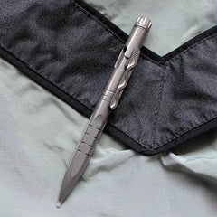Titanium Pocket Ball Pen Signature Working Pen w/ Spinning Gyro Toy EDC Pen Gift EDC - KOEEK