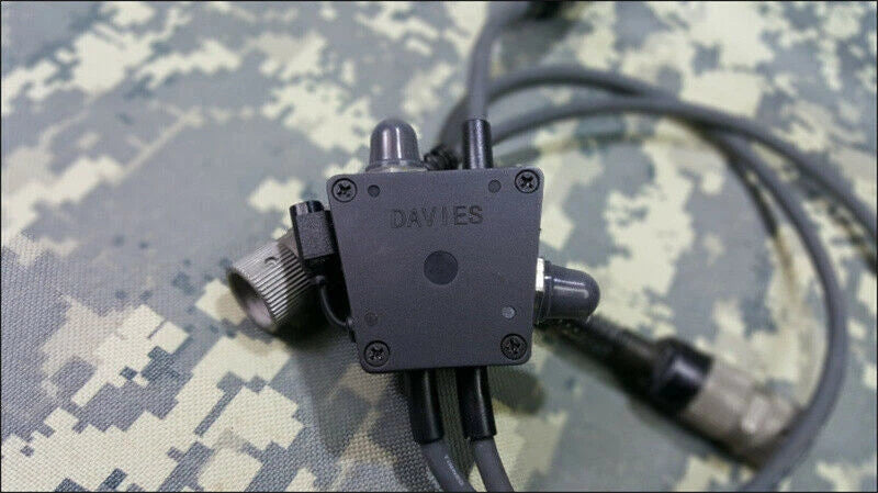 TCA Replica TEA Davies Dual E-PTT For PRC-148 PRC 152 Radio 6-Pin Plug IPX8 07FC0E-D4 - KOEEK
