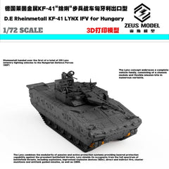 3D Printed 1/72 Rheinmetall KF41 Armored Vehicle Austrian version Kit Model 07FC0E-D4 - KOEEK