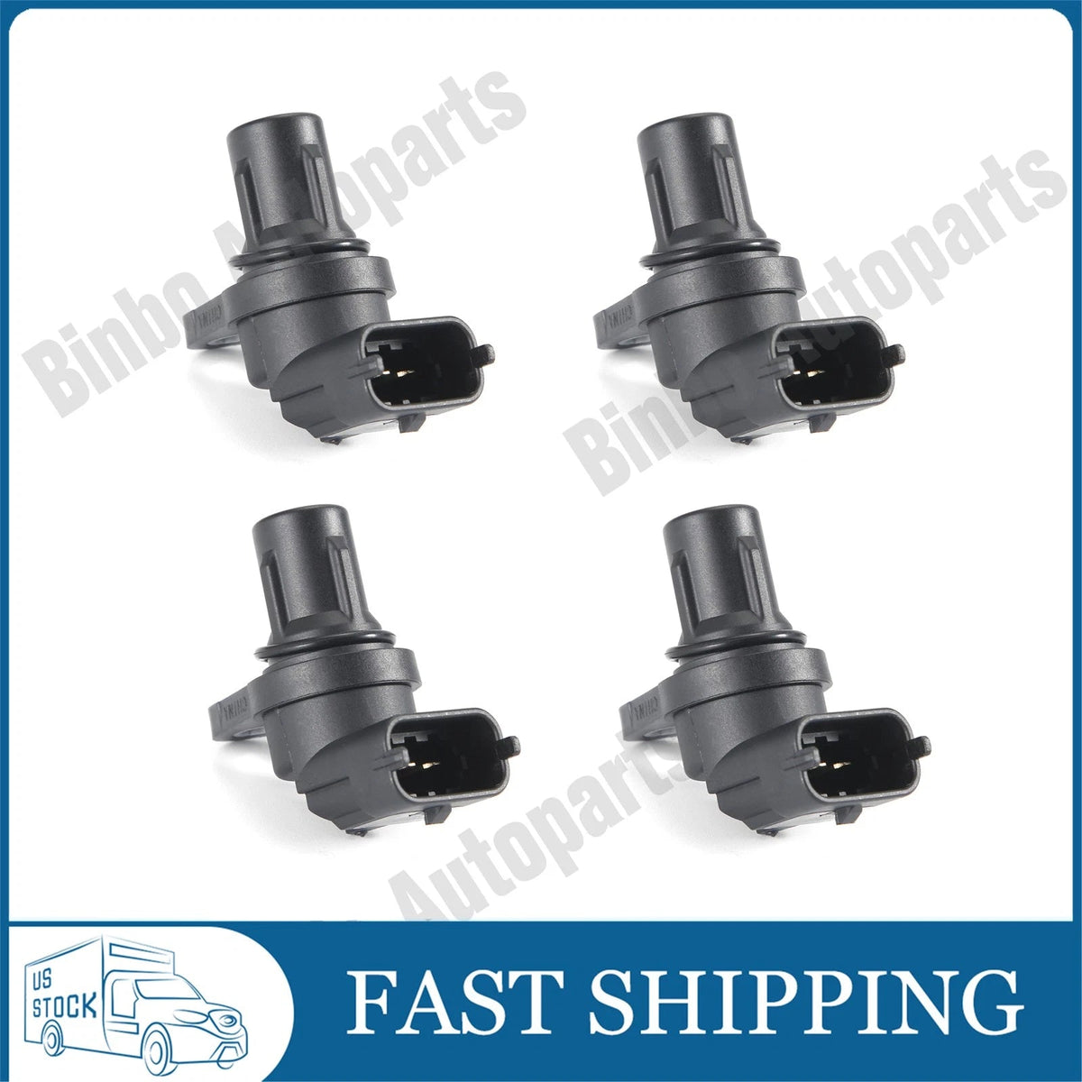 For Mercedes Set of 4 Camshaft Cam Position Sensor 0232103114 PC921 A0041536028 07FC0E-D4 - KOEEK