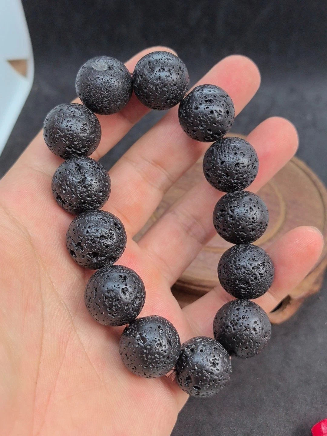 Pallasite meteorite pendant, Brenham meteorite bracelet QB12 07FC0E-D4 - KOEEK