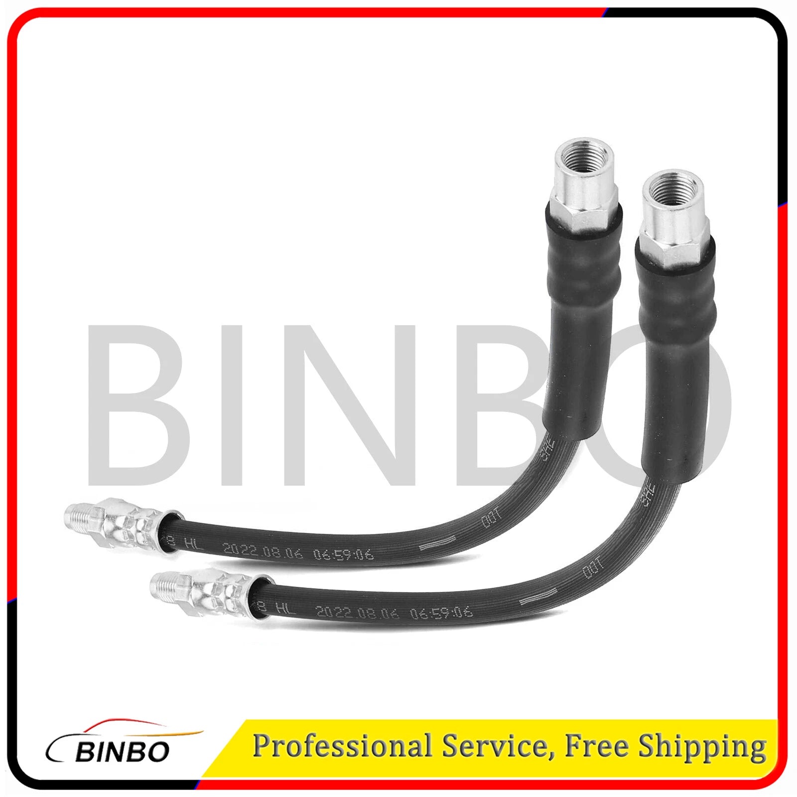 2x Front or Rear Brake Hydraulic Hose for BMW 318i 325 325e 325i 325is 525i 528i 07FC0E-D4 - KOEEK