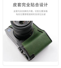 Half Case For ZEISS ZX1  Leather Insert Camera Cover Kontice  Handmade KONTICE - KOEEK