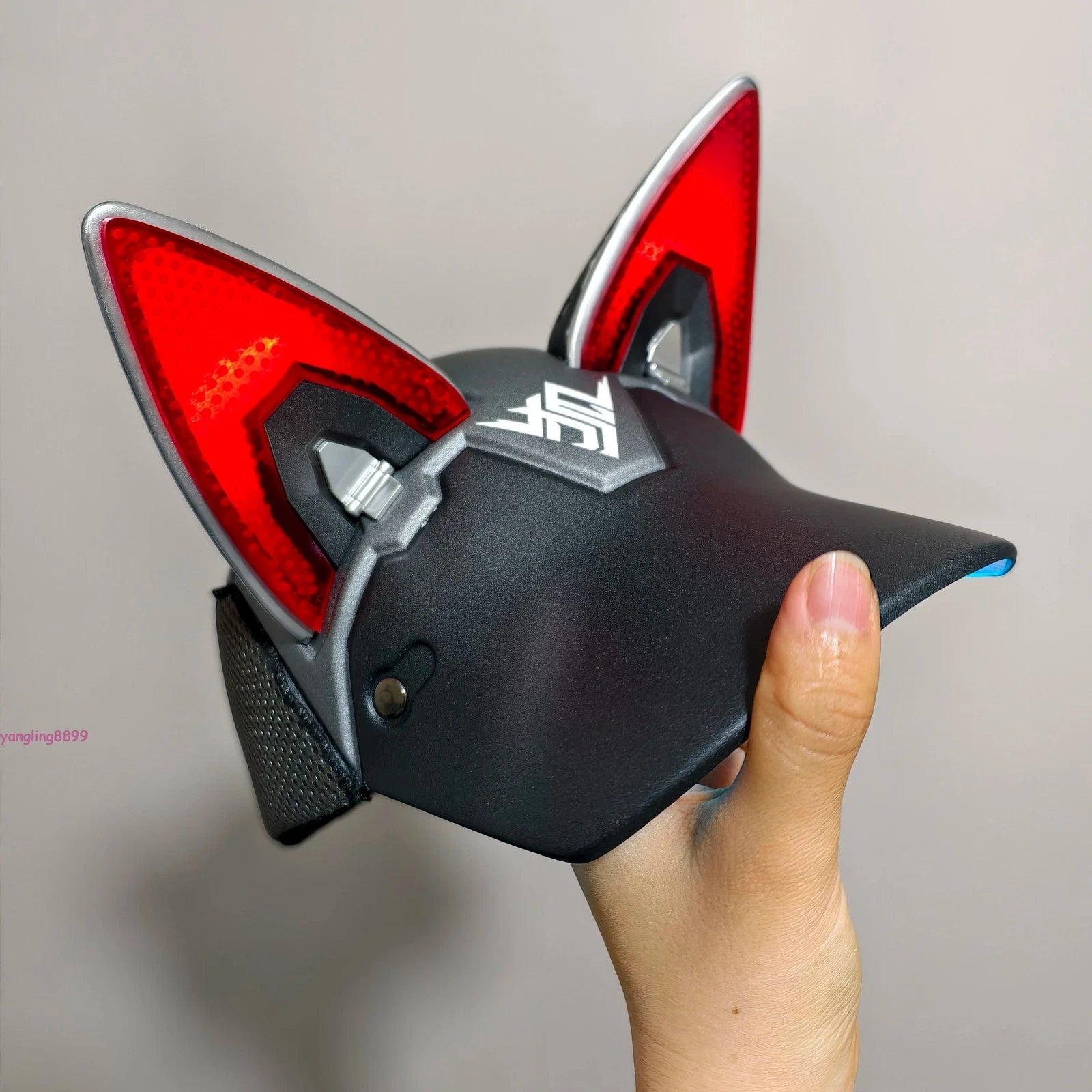 Overwatch Kiriko Cosplay Cap Halloween Party Cos Prop Hat with Fox Ears Unisex 07FC0E-D4 - KOEEK