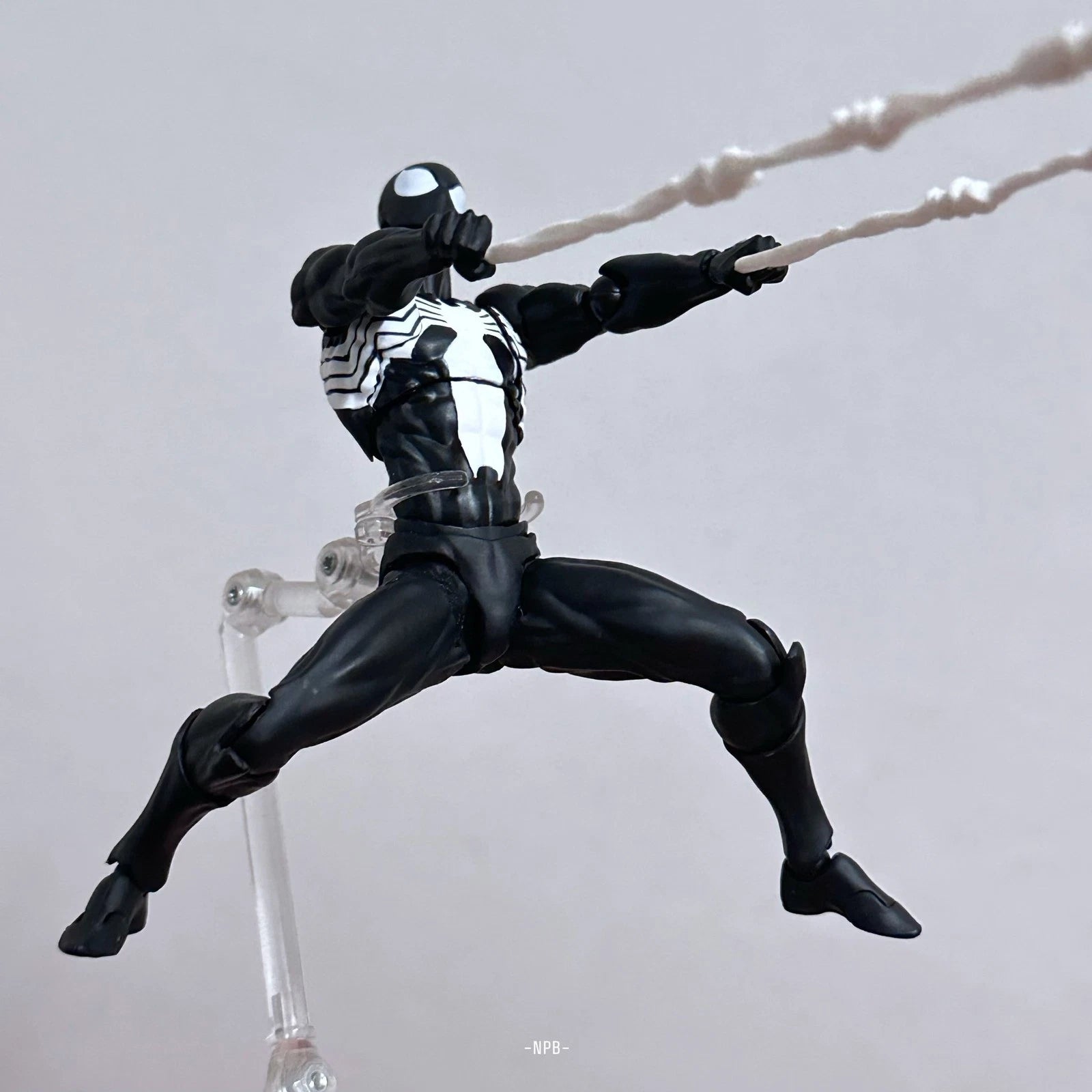 Hot- Mess Toys Black Suit Neighbor Spider-Man Symbiote 1/12 Action Figure 07FC0E-D4 - KOEEK