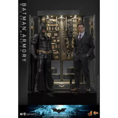 IN STOCK Hot Toys MMS750 The Dark Knight 1/6 Batman Armory with Bruce Wayne 2.0 HOT_TOYS - KOEEK