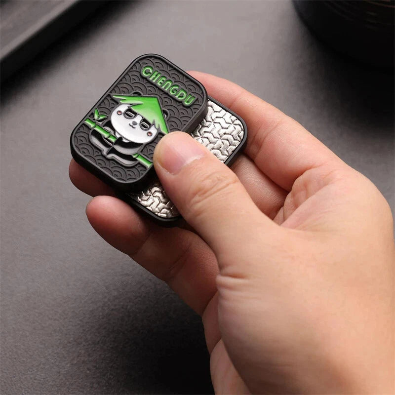 Panda EDC Fidget Slider Infinite Push Fidget Toys Stress Relief Toys for Adults 07FC0E-D4 - KOEEK