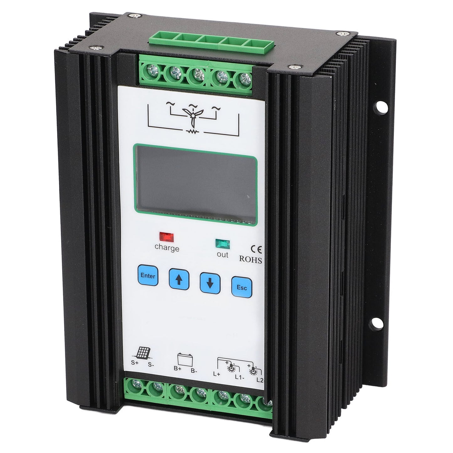 new Wind Solar Hybrid Controller Intelligent Control Wind Solar Regulator 12V 24V koeek - KOEEK