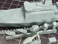 1:700 3D Printed Dutch Navy De Zeven Provicien class Frigate Unpainted Model Kit 07FC0E-D4 - KOEEK