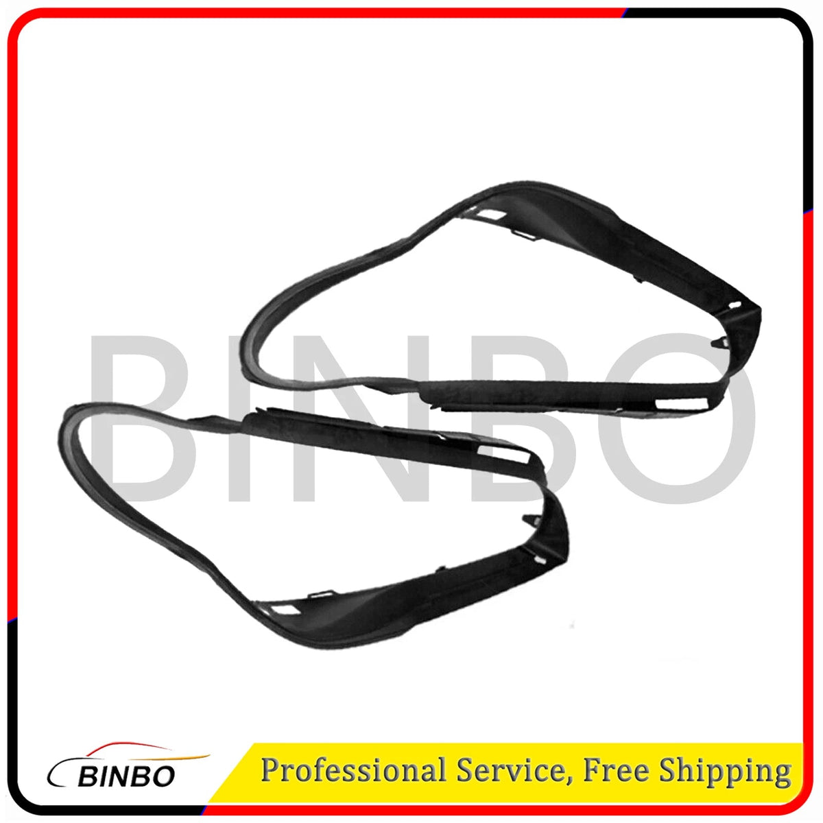1 Pair Left+Right Headlight Gasket Seal Fit For BMW 7Series F01 F02 750i 740li 07FC0E-D4 - KOEEK