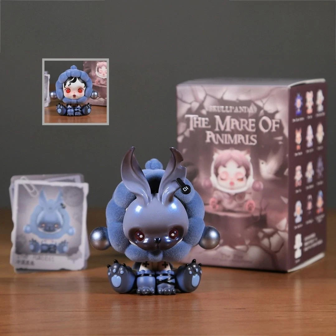 Skullpanda The Mare of Animals Series Confirmed Blind Box Figure Toys Xmas Gift SKULLPANDA - KOEEK