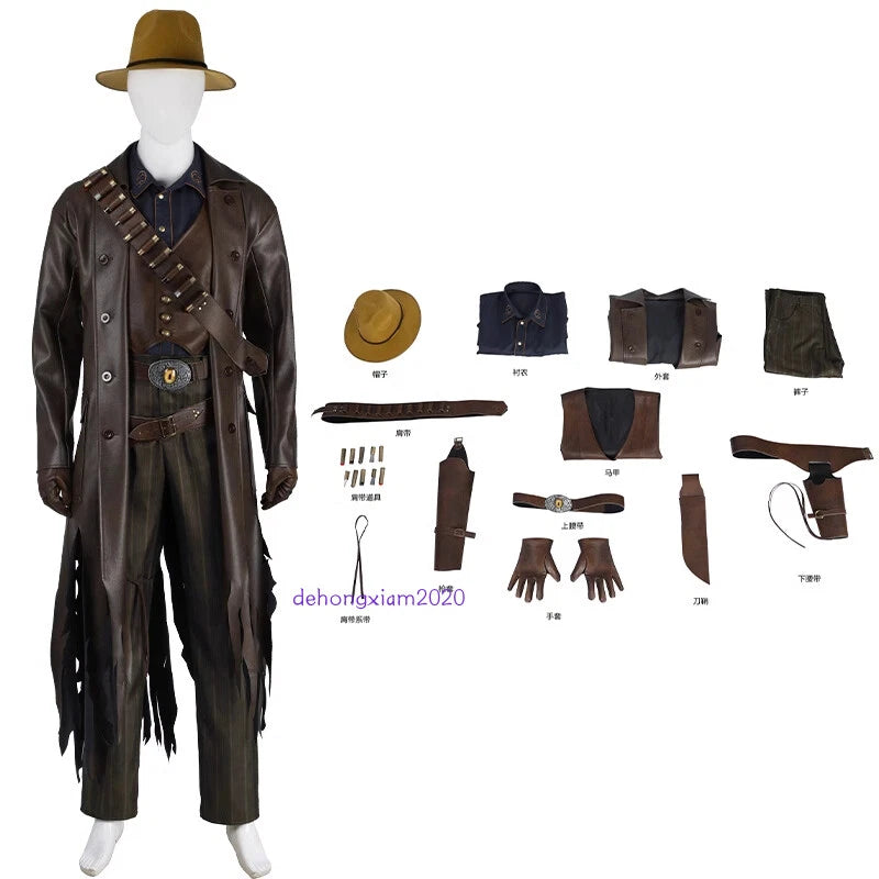 2024 Fallout TV Series Season 1 Ghoul Cosplay Costume Outfit Halloween 07FC0E-D4 - KOEEK