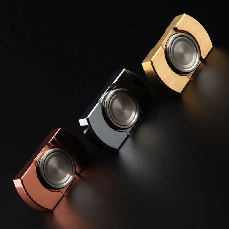 Mini Stainless Steel Fidget Spinner EDC Metal Hand Spinner Fidget ADHD Tool Toys 07FC0E-D4 - KOEEK