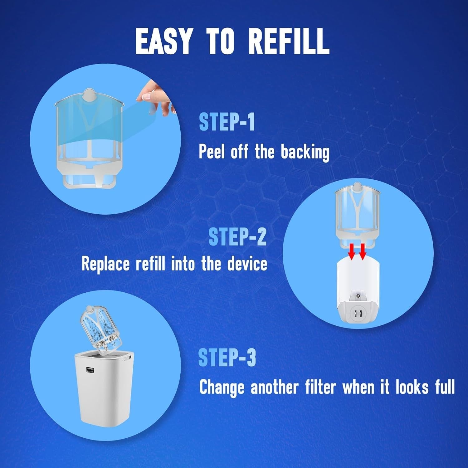 new 10 Pack Refill Cartridge Kit Compatible with ZIVO M364 and Max 10 07FC0E-D4 - KOEEK