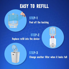 new 10 Pack Refill Cartridge Kit Compatible with ZIVO M364 and Max 10 07FC0E-D4 - KOEEK
