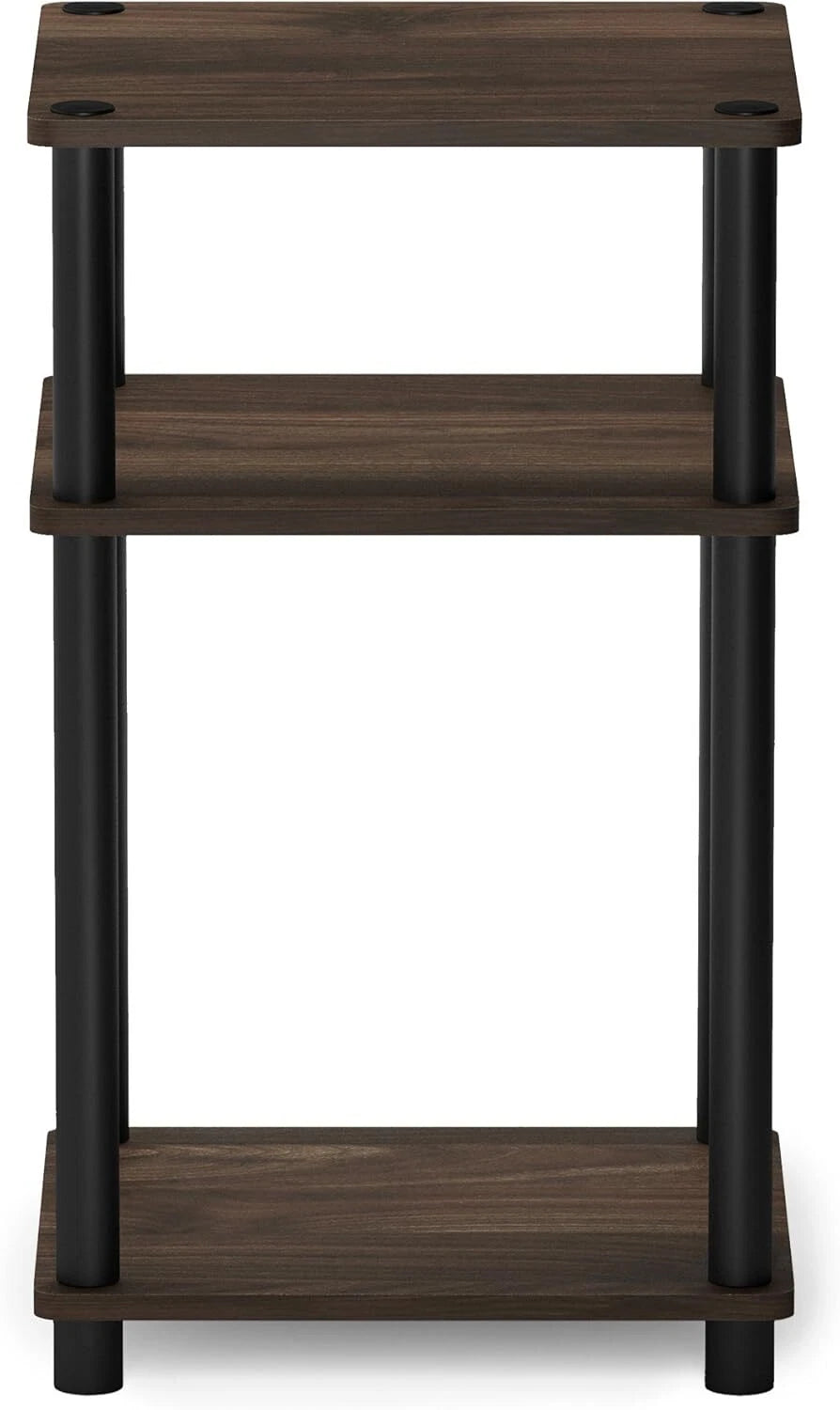 Just 3-Tier Turn-N-Tube End Table / Side Table / Night Stand / Bedside Table 07FC0E-D4 - KOEEK