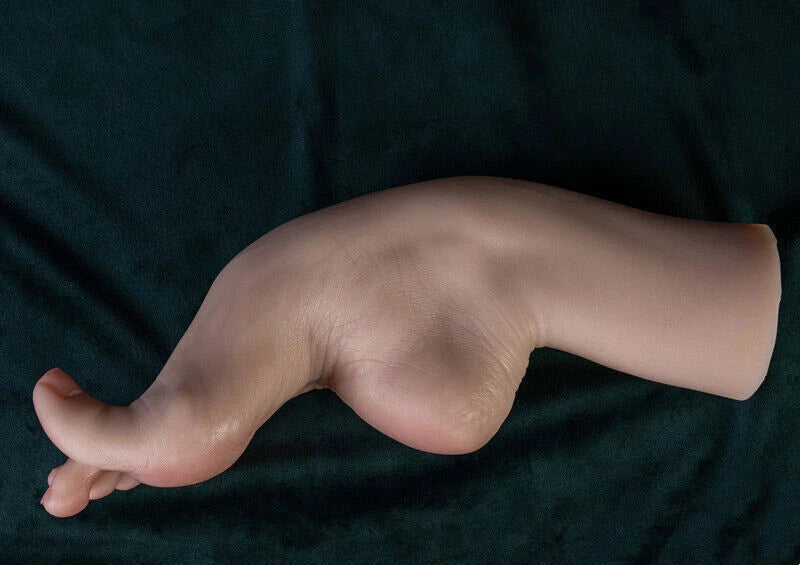 1PAI LIfelike Silicone Female Mannequin Foot Model Shoes Display Model Prop EU40 07FC0E-D4 - KOEEK