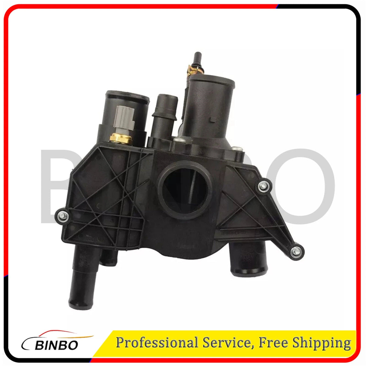 LR004318Thermostat Housing For Land Rover Range Rover L322 Range Rover Sport 3.6 07FC0E-D4 - KOEEK