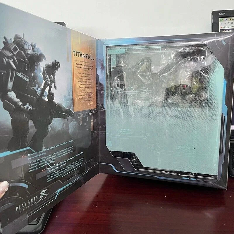 PLAY ARTS KAI Titanfall Atlas Articulated Action Figure 10" Model Game Toy Doll 07FC0E-D4 - KOEEK