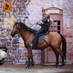 Mr.Z Animal Resin Simulation Akhal-Teke Horse 1:6Scale 5 Color Figure Statue Toy 07FC0E-D4 - KOEEK