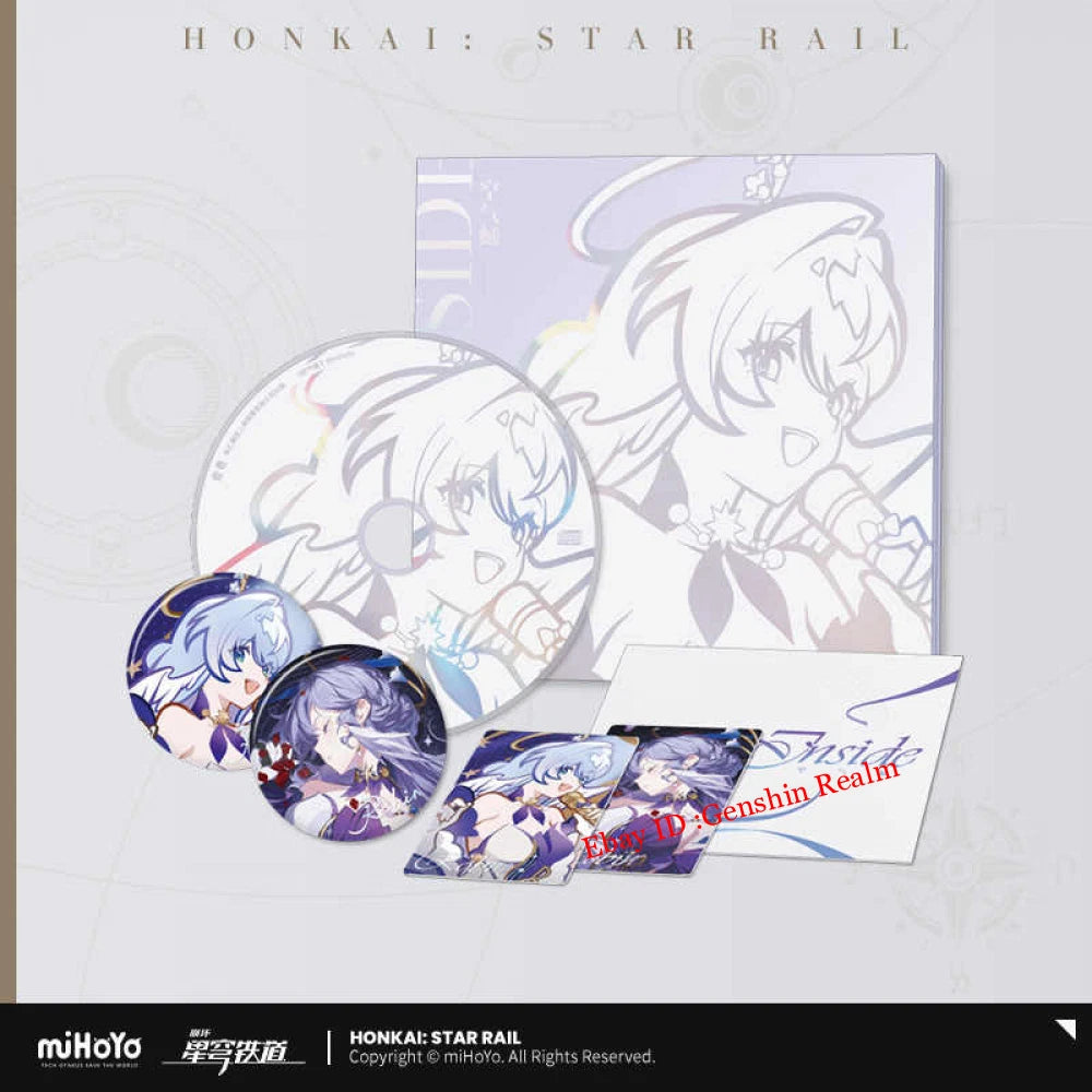 Anime Honkai: Star Rail INSIDE Soundtrack CD Albums Memorabilia Gift Collection 07FC0E-D4 - KOEEK