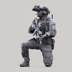 1/35 Resin Figure Model Kit US Special Forces In Action Unassambled Unpainted 07FC0E-D4 - KOEEK