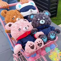 Anime Jujutsu Kaisen Kugisaki Nobara Plush Teddy Bear Doll Cosplay Stuffed Gift 07FC0E-D4 - KOEEK