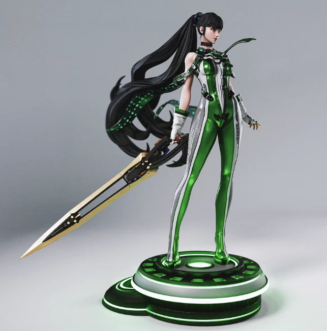 1/24 Resin Fantasy Female Warrior Unpainted Unassembled 6336 07FC0E-D4 - KOEEK