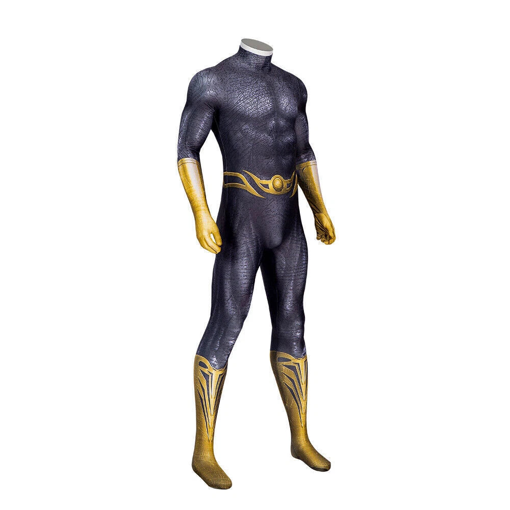 Black Adam Doctor Fate Cosplay Bodysuit Cloak Costume Outfits Men Halloween Suit 07FC0E-D4 - KOEEK