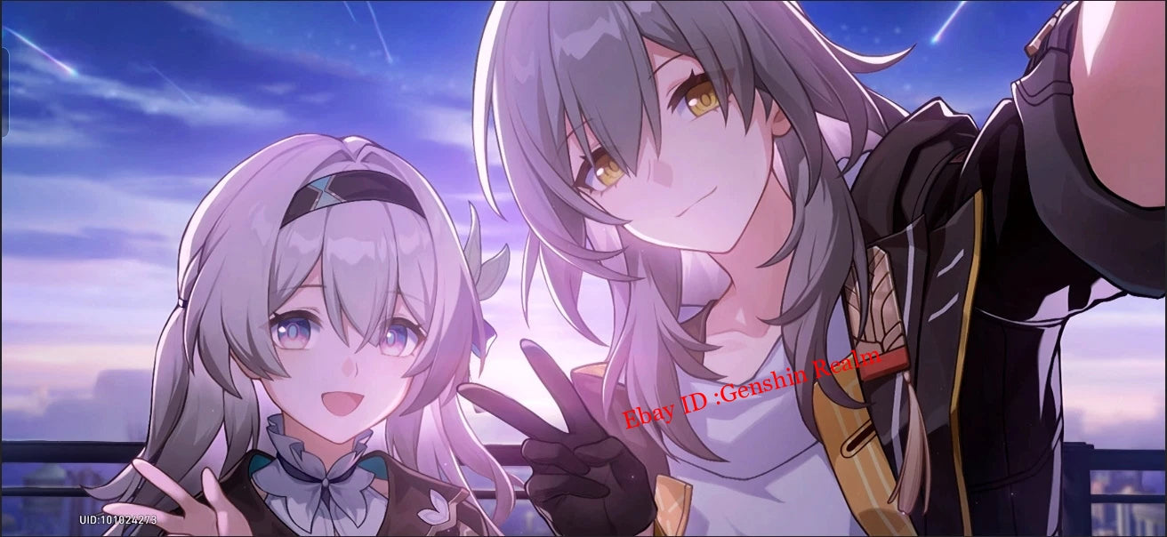 Anime Honkai: Star Rail Firefly Night Lamp Decor Light Picture Luminous Gift 07FC0E-D4 - KOEEK