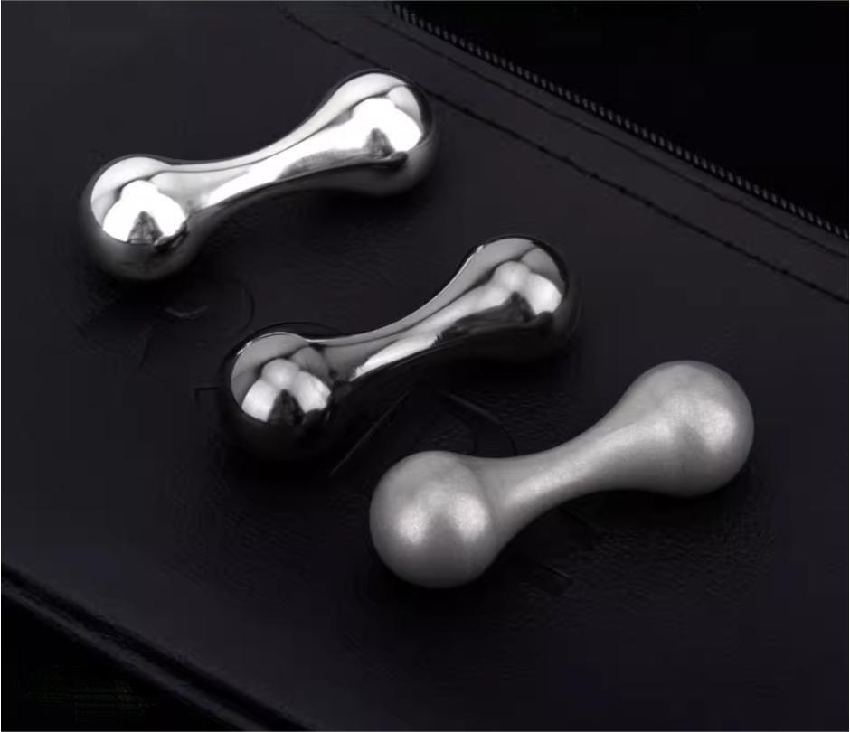Titanium Zirconium Knuckle Fidget EDC Toy Finger Knucklebone Skill Toy Begleri 07FC0E-D4 - KOEEK