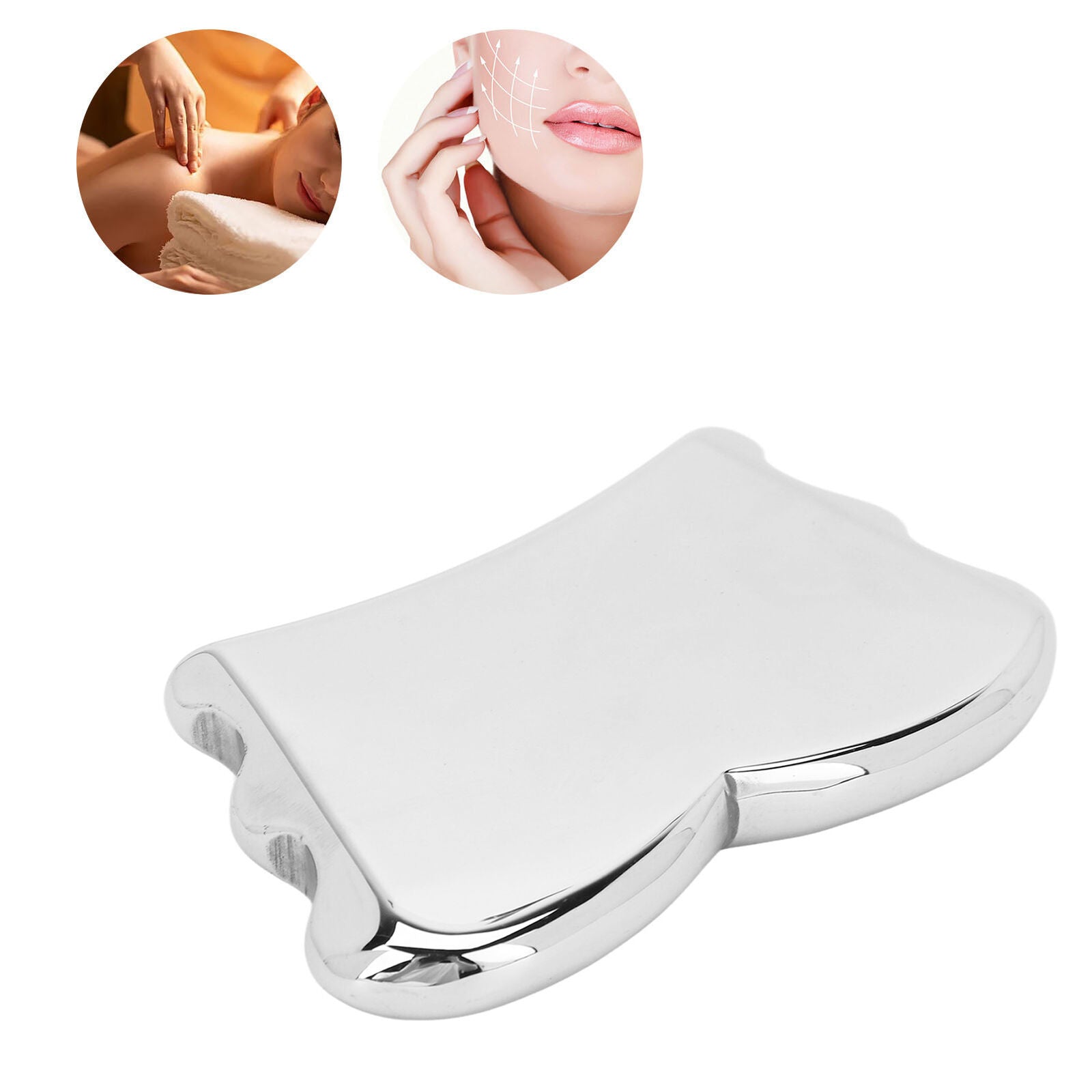 new Terahertz Stone Gua Sha Lymphatic Drainage Detox Scraping Board Massager HGF koeek - KOEEK