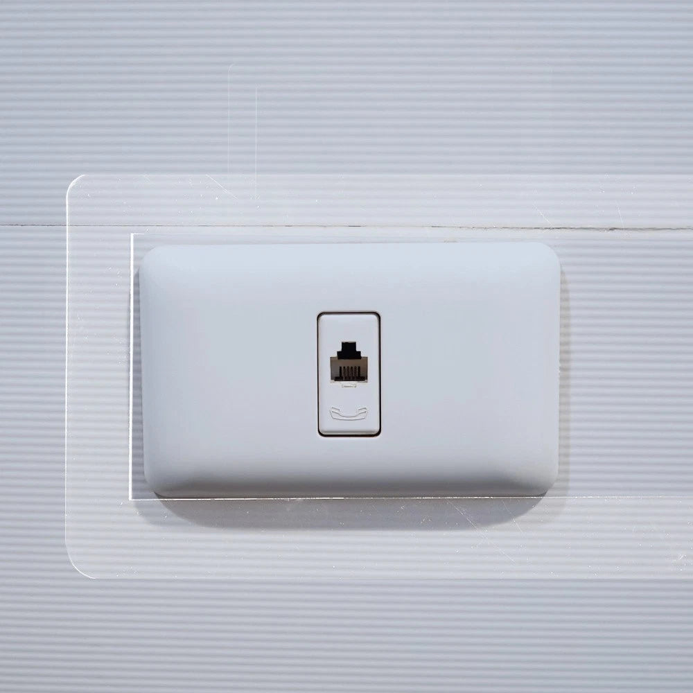 Wall Switch Plates: 3-Gang Screwless Decorative Wall Plate - Unbreakable 07FC0E-D4 - KOEEK