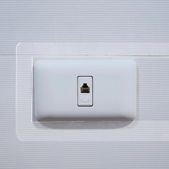 Wall Switch Plates: 3-Gang Screwless Decorative Wall Plate - Unbreakable 07FC0E-D4 - KOEEK