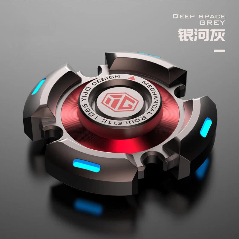 EDC Metal Adult Fidget Toys metal Luminous Alloy Fidget Spinner ADHD Tool Gift 07FC0E-D4 - KOEEK