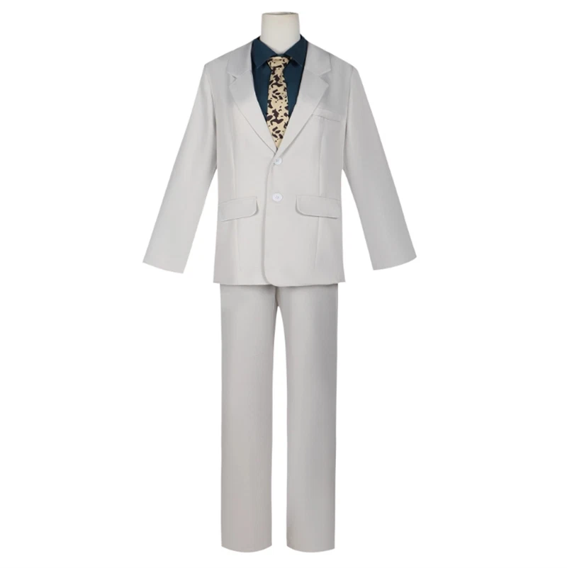 Anime Jujutsu Kaisen 2 Nanami Kento Cosplay Costume Suit Western-style Clothes 07FC0E-D4 - KOEEK