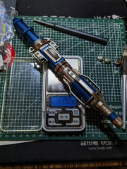 Movie Doctor Who 12th Metal Sonic Screwdriver Replica LED Hand Lamp Cosplay Prop 07FC0E-D4 - KOEEK